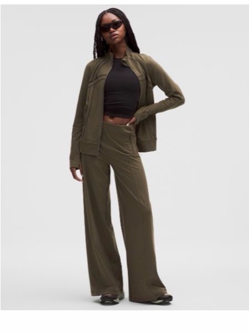 Lululemon Define High Rise Wide Leg pants
